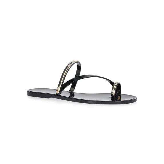 Madden NYC Women's Toe Ring Jelly Slide Sandals | Walmart (US)