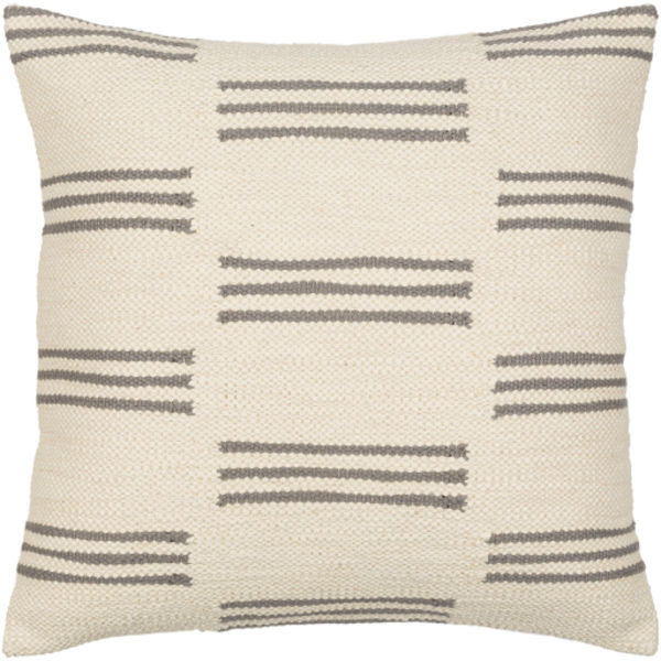Carlton Cream / Gray Pillow | Scout & Nimble