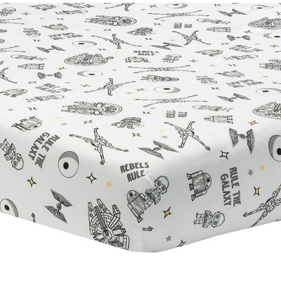 Lambs & Ivy Star Wars Signature Rebels Rule Cotton Fitted Crib/Toddler Sheet | Target