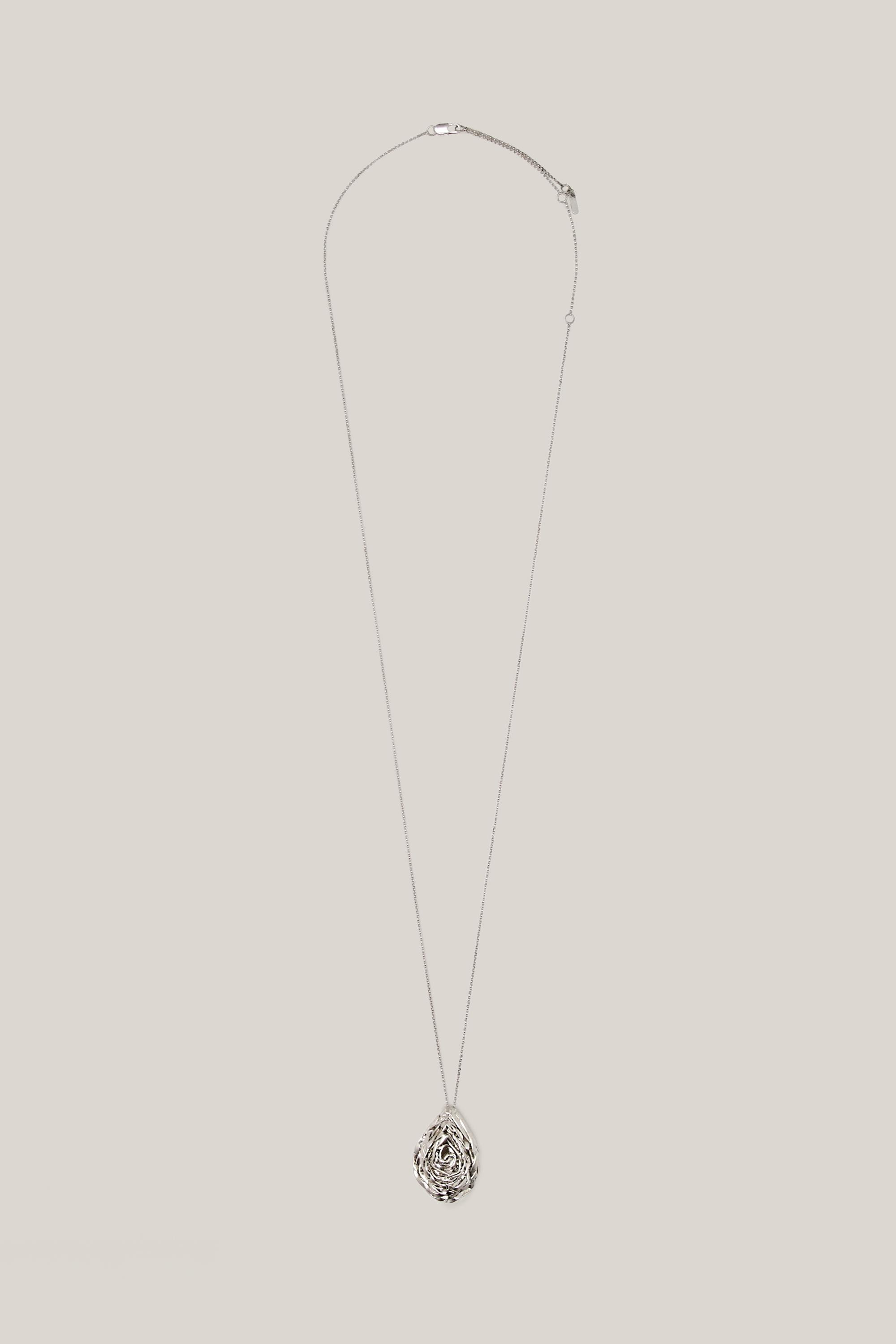 Collana testurizzata a cestino a pera - LIMITED EDITION | Massimo Dutti IT