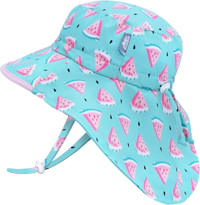 JAN & JUL Summer Adventure Wide Brim 50+ UPF Quick-Dry Sun-Hats for Kids | Amazon (US)