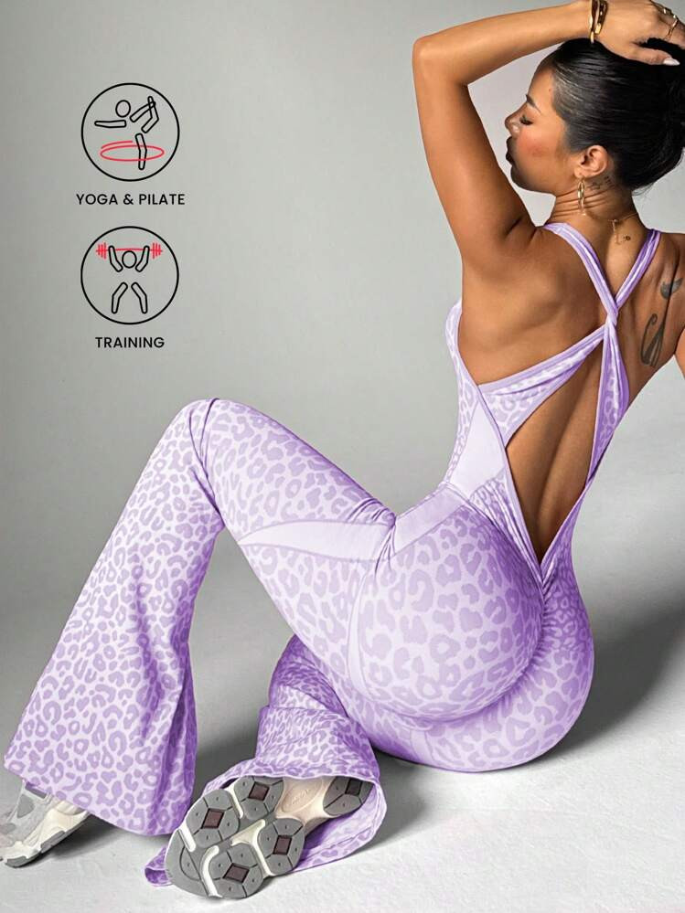 Leopard print Jumsuit | SHEIN