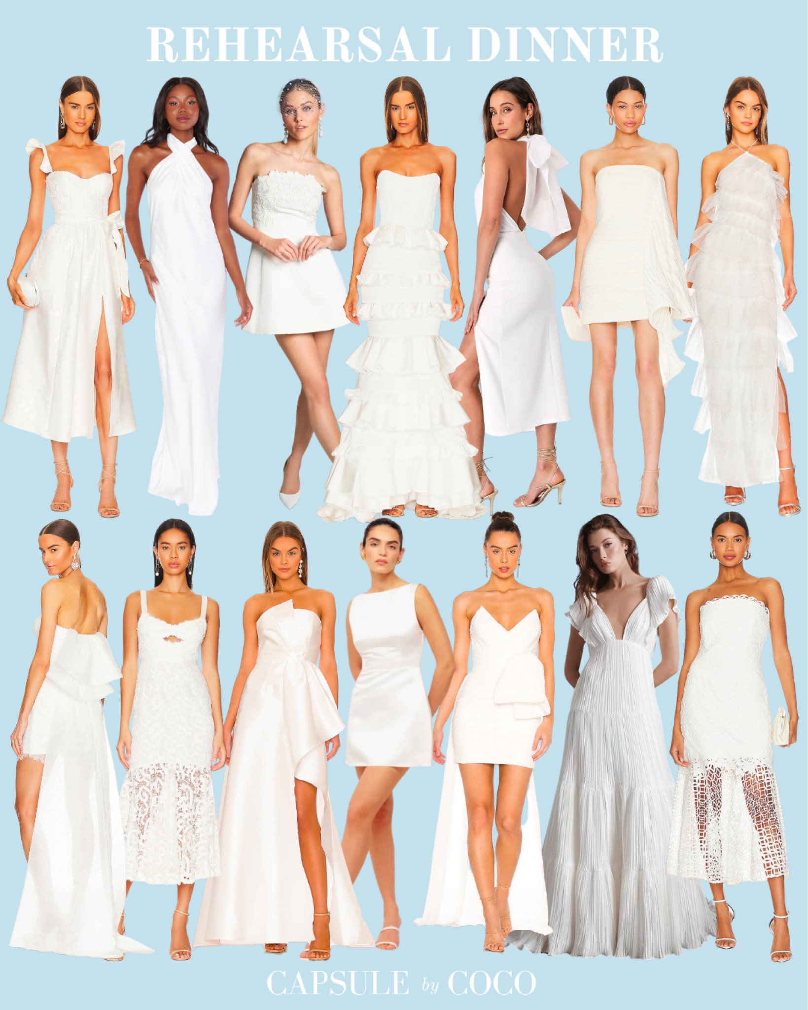 REHEARSAL DINNER DRESSES 👰‍♀️💍

#LTKwedding #LTKFind