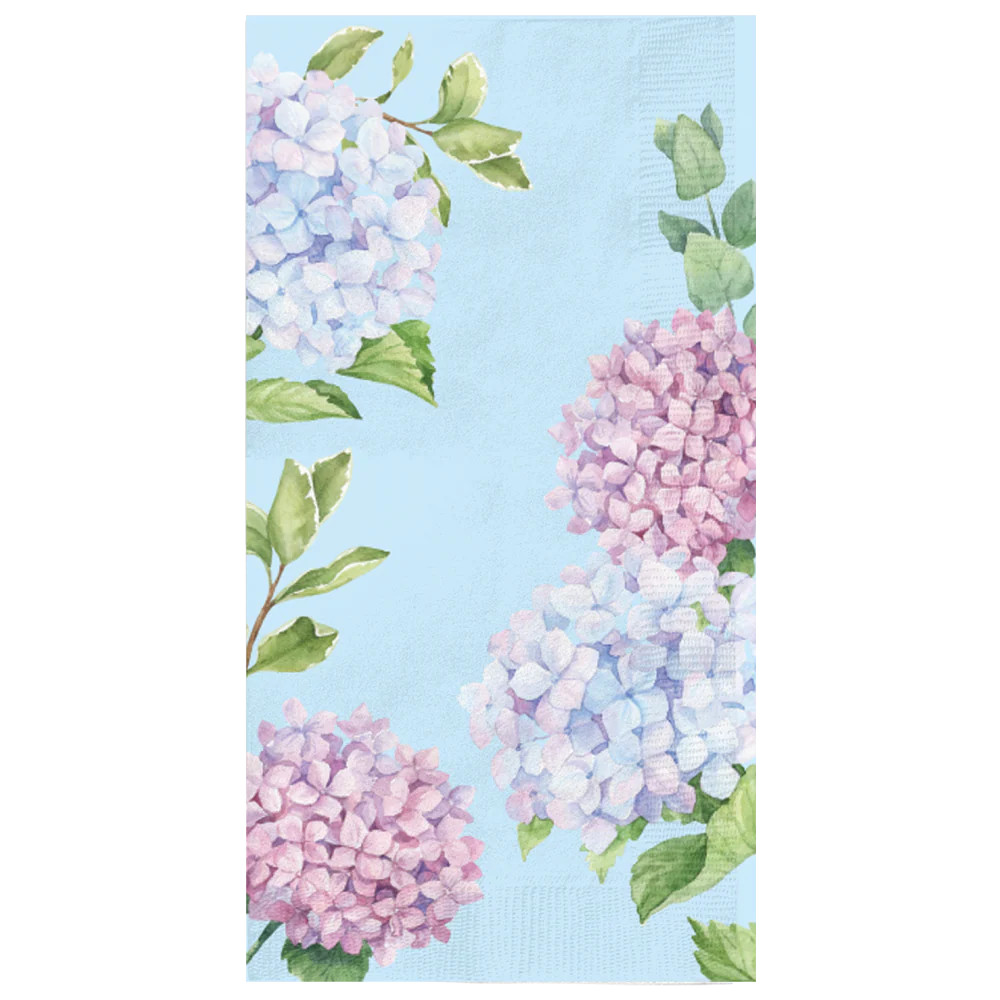 Guest Towel Hydrangea 3 Ply - 20pk | Sophistiplate