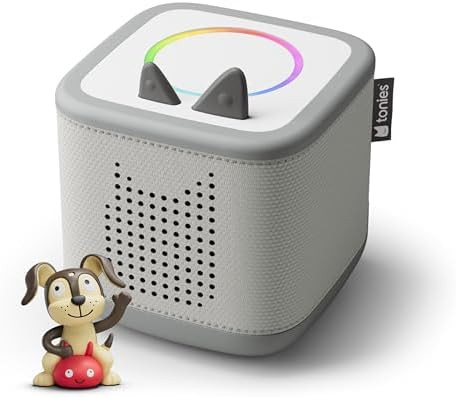 Toniebox 2 Audio Player Starter Set for Kids 1+ with Playtime Puppy - Moon Gray | Amazon (US)