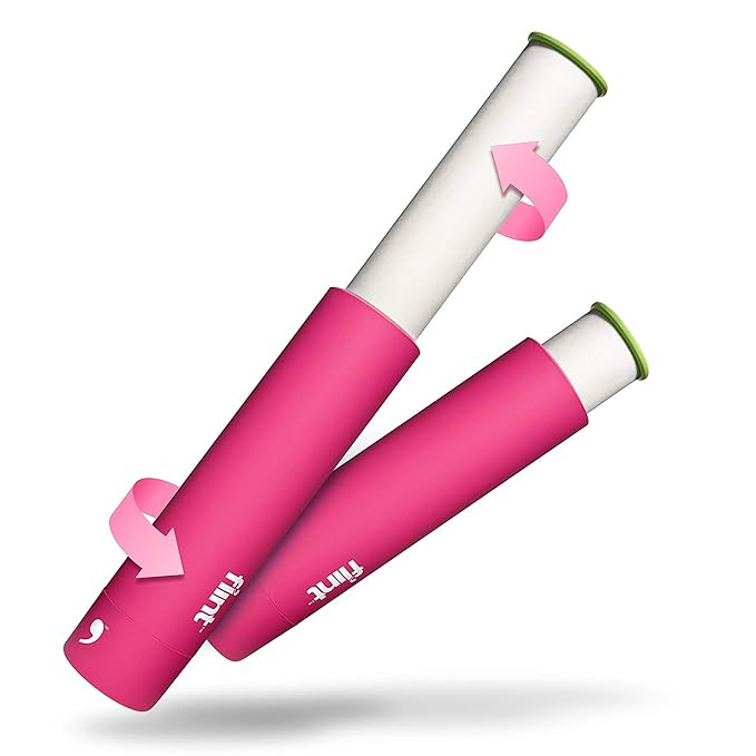 Flint Retractable Lint Roller, Refillable, 30 Sheets, Pink | Amazon (US)
