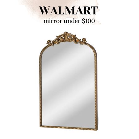 Designer look for less - stunning mirror at @walmart under $100
#walmarthome #walmartfinds #walmart #ltkstyletip 

#LTKfindsunder100 #LTKhome #LTKsalealert