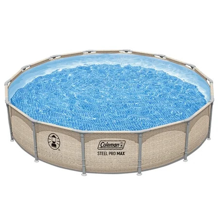 Coleman Steel Pro Max 14' x 33" Round Metal Frame Above Ground Pool Set | Walmart (US)