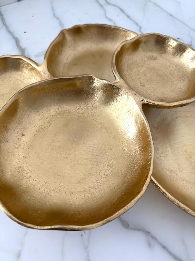 5 Cluster Serving Tray (Luxe Gold) | Amazon (US)
