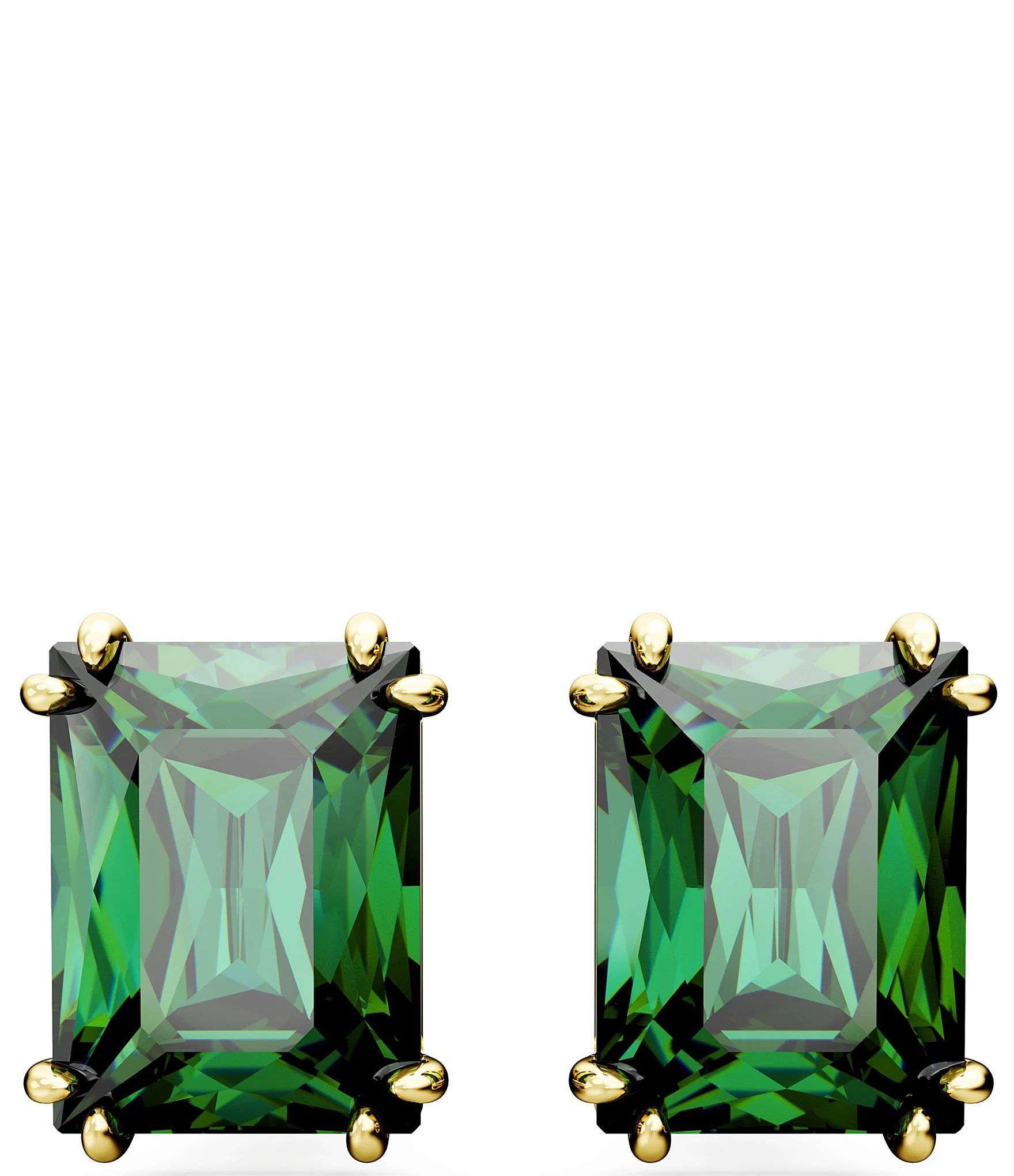 Swarovski Matrix Collection Rectangular Crystal Cut Stud Earrings | Dillard's | Dillard's