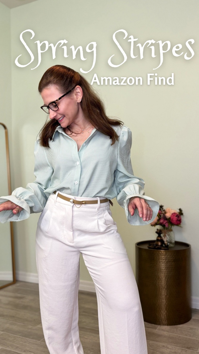 Cold Florida day, spring outfit energy. This striped Amazon top is a must-see. 


#LTKWorkwear #LTKPetite #LTKgrwm