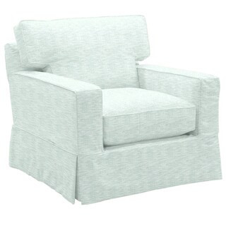 Graham Swivel Chair Slipcover - Special Order Fabrics | Ballard Designs, Inc.