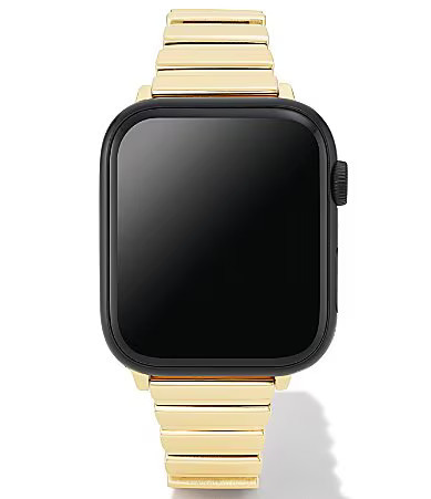 Kendra Scott Leanor Gold Tone Stainless Steel Narrow Bracelet Apple Watch Band - Gold | Dillard's