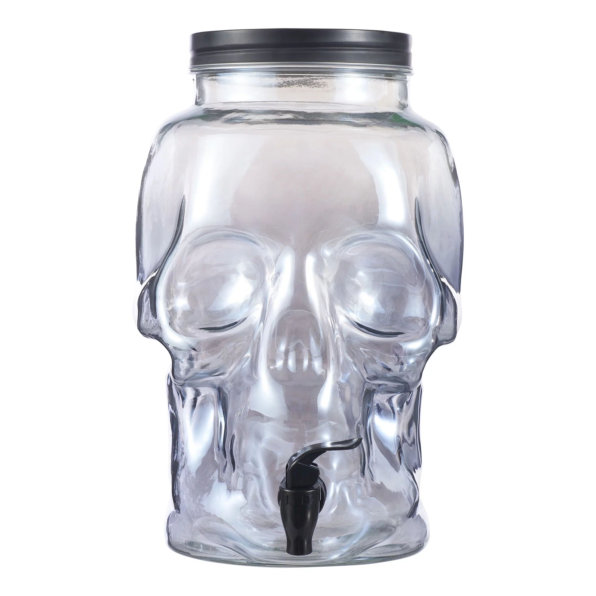 Way To Celebrate Glass Skull Beverage Dispenser, 2.1-Gallon | Walmart (US)