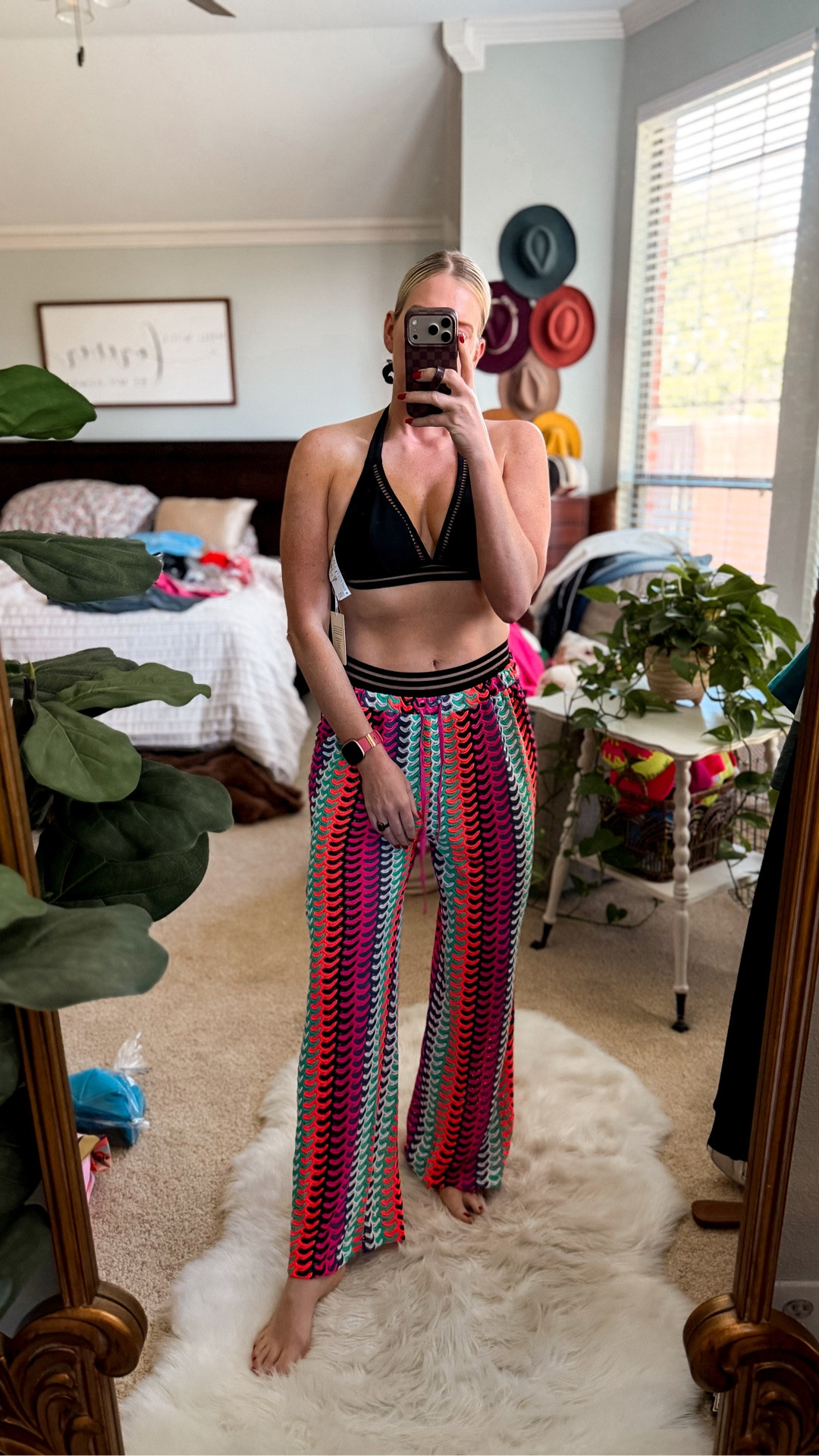 Bikini + crochet pants (also come in shorts) 
Beach outfits 
Summer outfits 
Swimsuit 
Coverups 
Amazon

#LTKOver40 #LTKTravel #LTKSwim