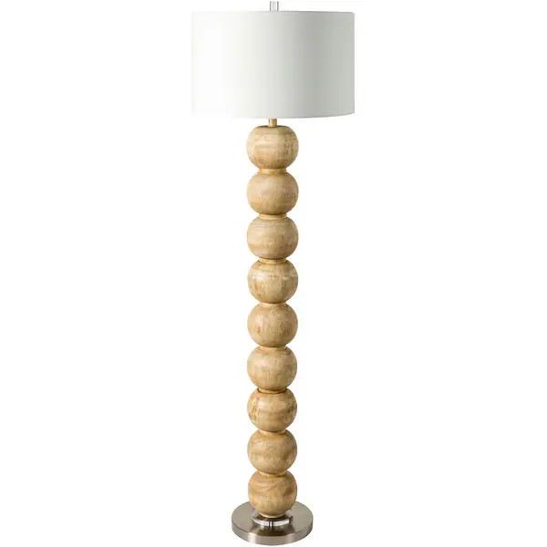 Becke Bubble Transitional Floor Lamp - Natural | Bed Bath & Beyond