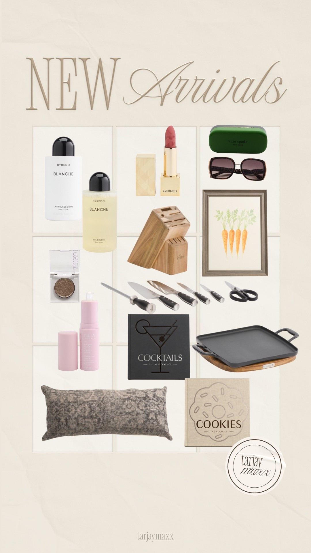 TJ Maxx is really TJ Maxxing right now! ✨ I found so many designer-level finds this week—from that viral Byredo fragrance to the chicest kitchen essentials. That cookie book is a NEED for the weekend. 🍪 date night outfits, bedroom refresh, bella stretch wide leg jeans, patterned tights, women's effortless pull-on pants - a new day, cabbage, super bowl hosting, pegasus premium running shoe, valentines outfit women, vacation outfits beach, designer fragrance, byredo blanche, byredo bal d'afrique, luxury perfume, designer beauty on sale, gold lipstick, neutral beauty, everyday scent

#LTKHome #LTKdayinmylife #LTKValentine