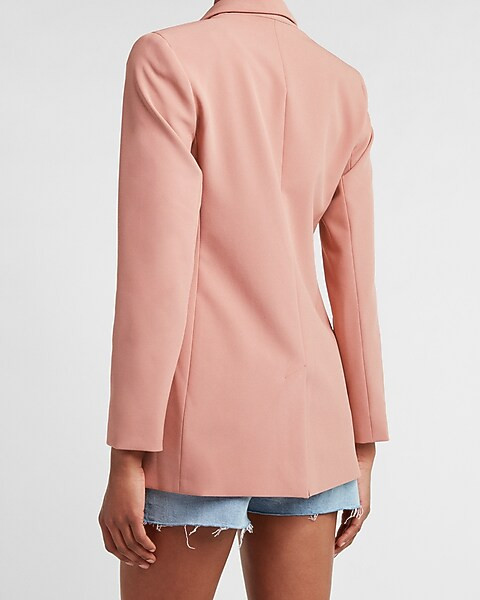 Supersoft Twill Boyfriend Blazer | Express