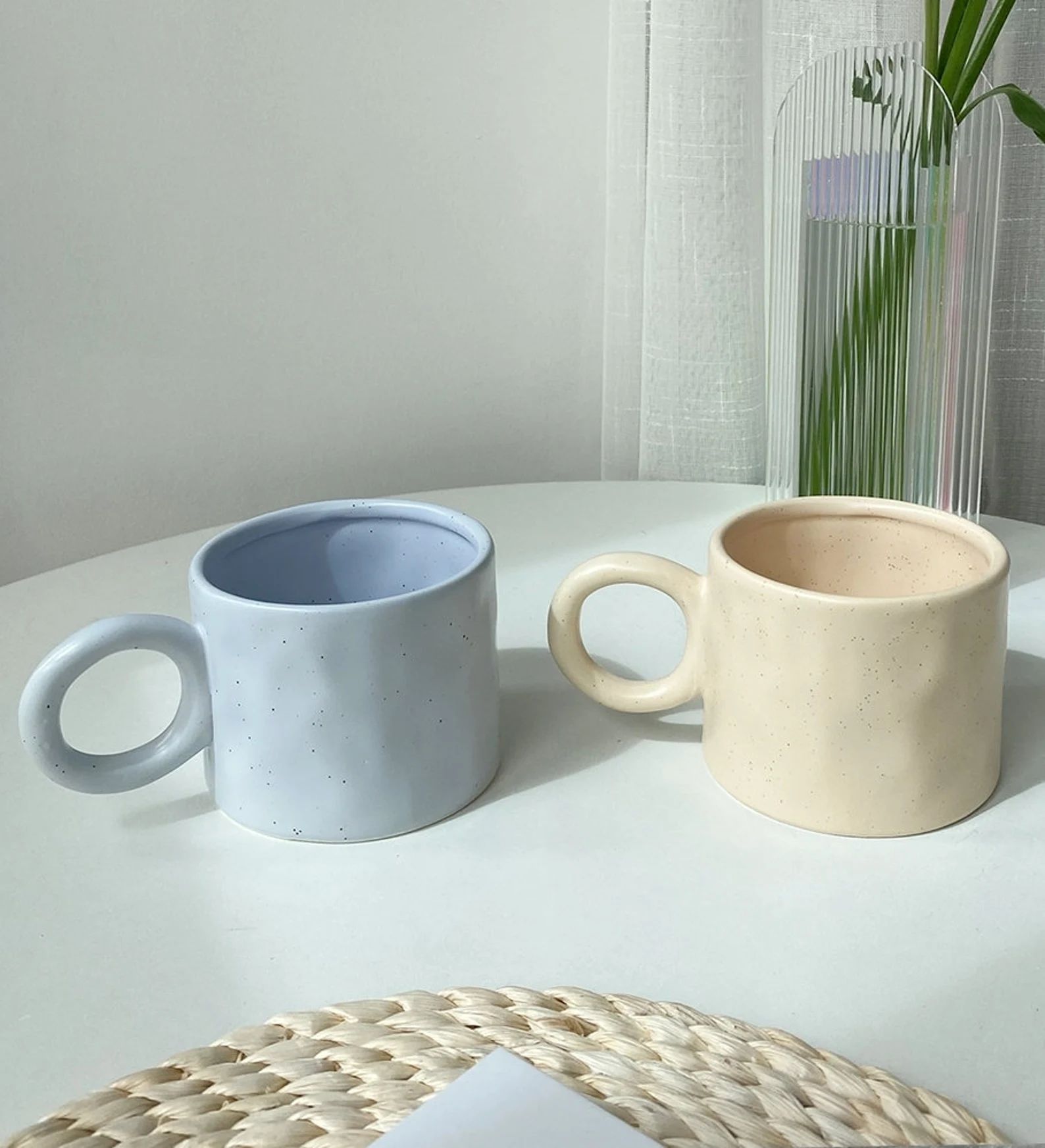 Nordic Simple INS Creative Hand-made Ceramic Coffee Mug Gift | Etsy | Etsy (US)