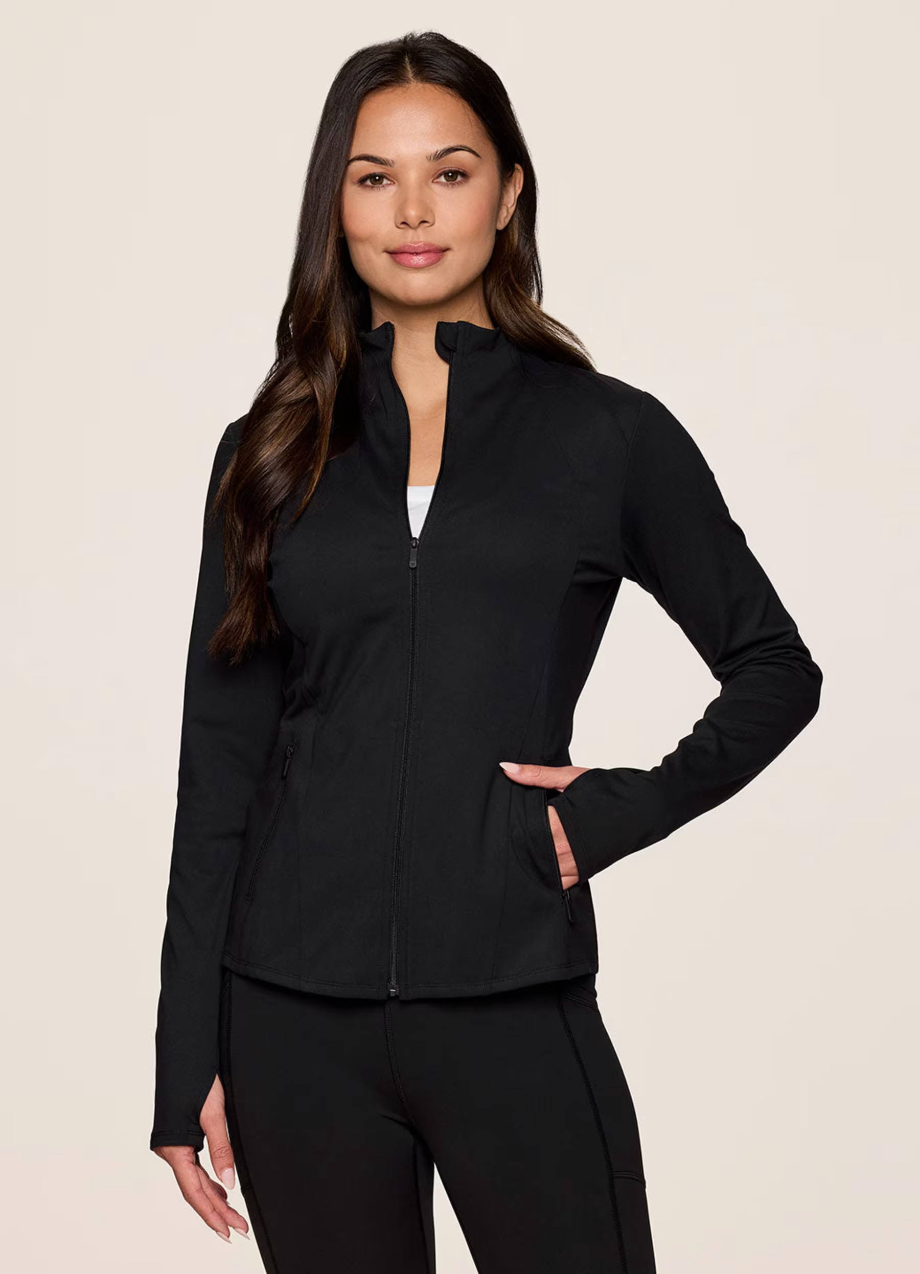 Studio Daily Super Soft Mock Neck Jacket - RBX Active | RBX Active