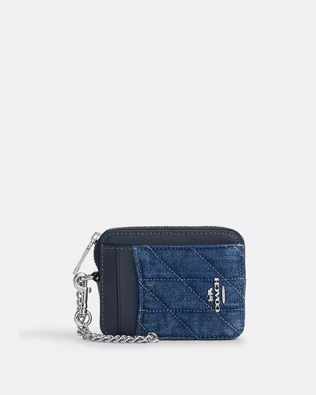 Zip Card Case With Quilting | Coach Outlet US