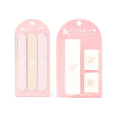 Olive & June Nail File + Buffer Pack Grooming Set - 2ct | Target