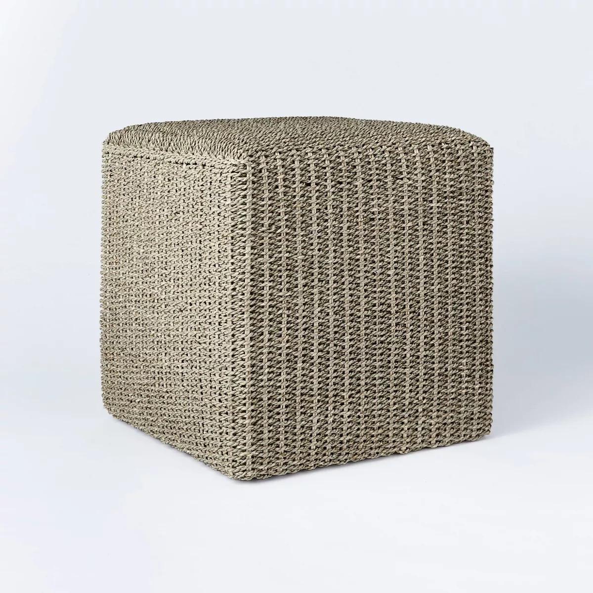 Lynwood Square Woven Cube Natural - Threshold™ designed with Studio McGee | Target