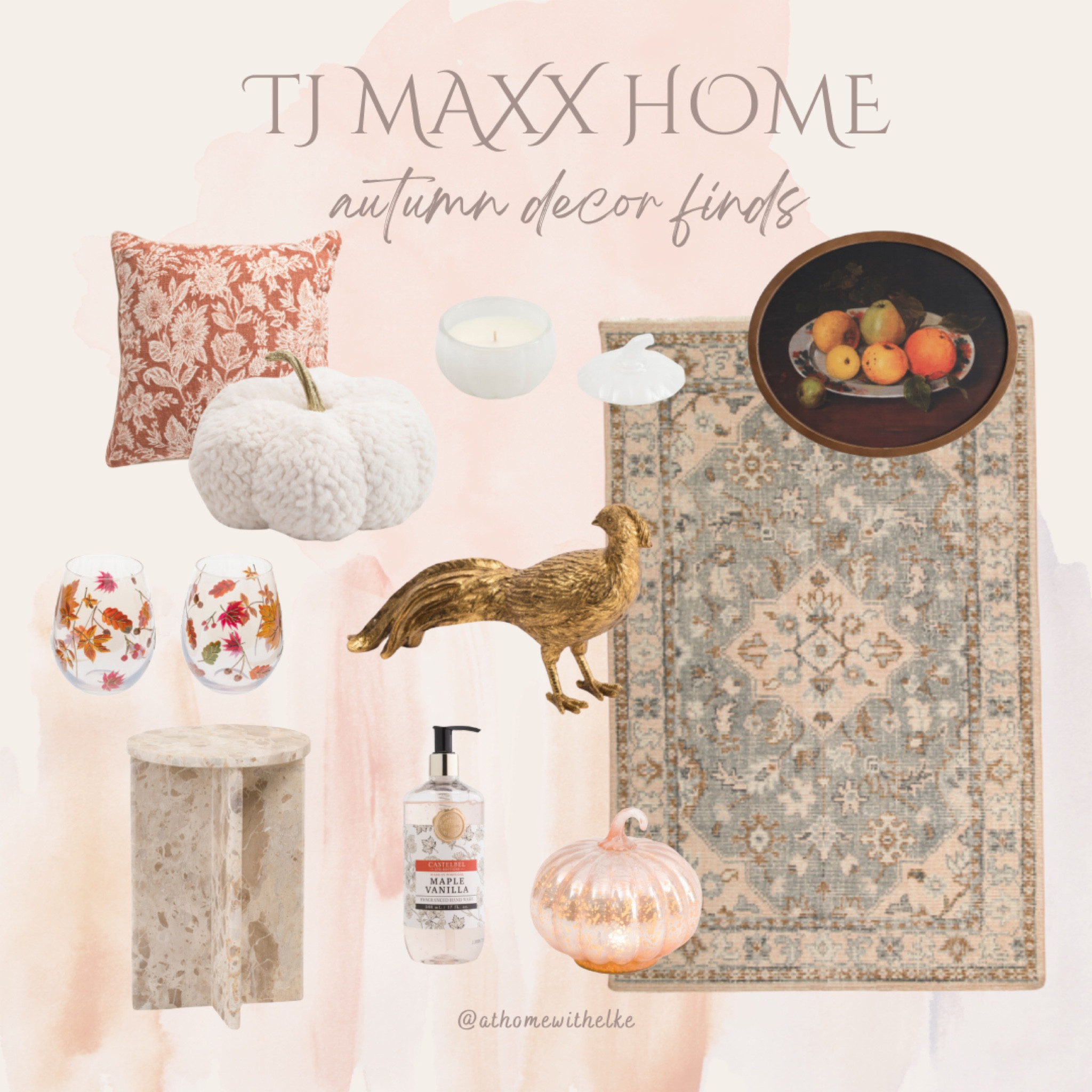 Home decor finds from TJ Maxx that blend into fall decor. 


Marble table, pheasant, vintage, antique, autumn, candle, budget

#LTKHome #LTKSeasonal #LTKSaleAlert