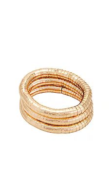 SHASHI Zmija Bracelet Set in Gold from Revolve.com | Revolve Clothing (Global)