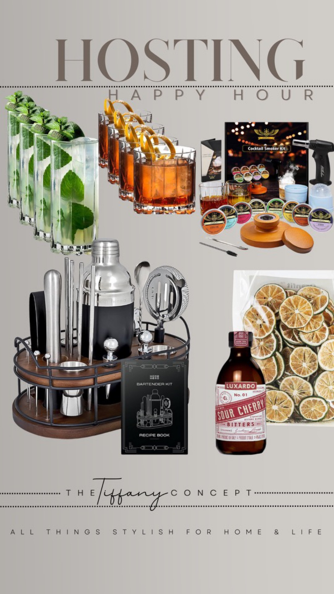 These items are great to create an amazing Happy Hour. Whether you are hosting a Happy Hour or if you want to gift it this holiday they are great items either way! 

#LTKHome #LTKGiftGuide #LTKParties