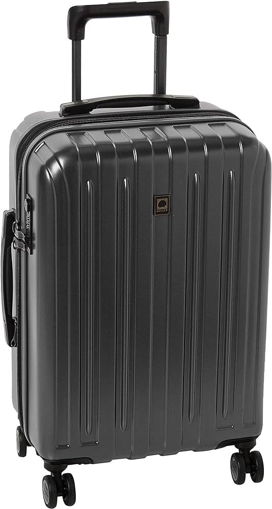 DELSEY Paris Titanium Hardside Expandable Luggage with Spinner Wheels, Graphite, Carry-On 21 Inch | Amazon (US)