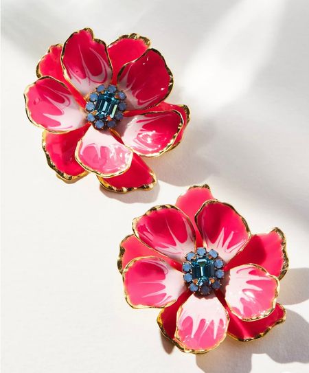 Summer statement earrings- these fun flowers come in multiple other colors 

#LTKSeasonal #LTKFind #LTKunder50