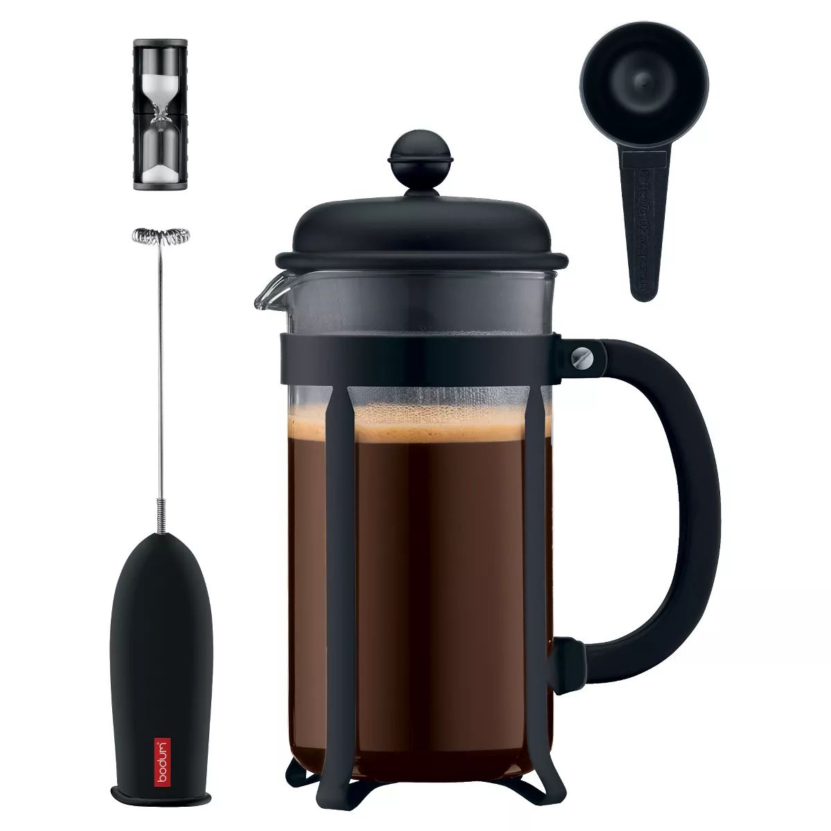 Bodum Java Coffee Press 4pc Set - Black | Target