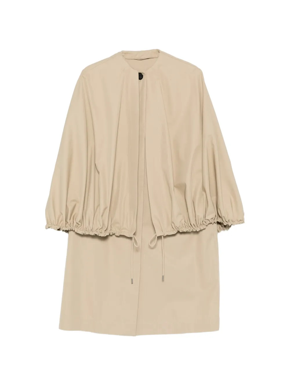 detachable-cape coat | Farfetch Global
