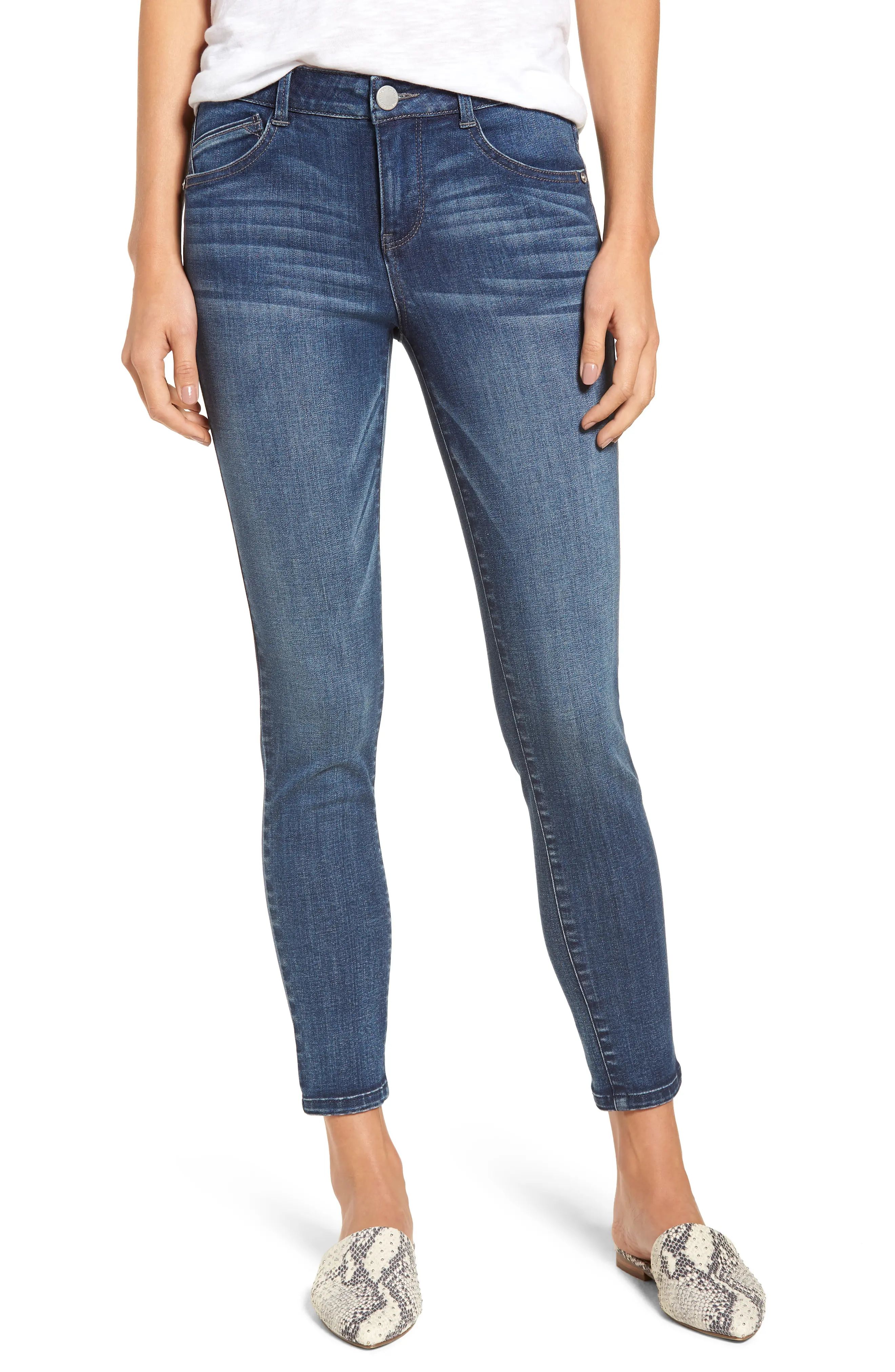 Wit & Wisdom Ab-solution Ankle Skinny Jeans (Regular & Petite) (Nordstrom Exclusive) | Nordstrom