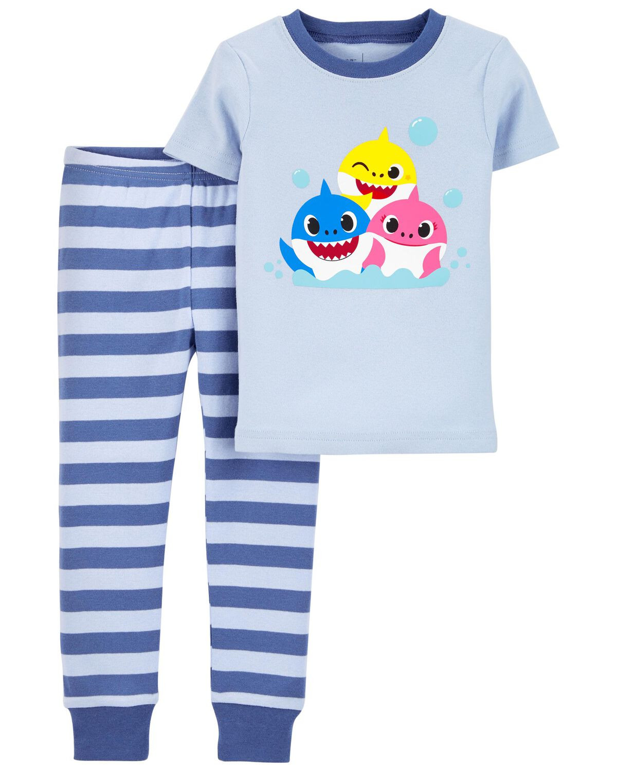 Blue Toddler Pinkfong Baby Shark Snug Fit Cotton Pajamas | carters.com | Carter's