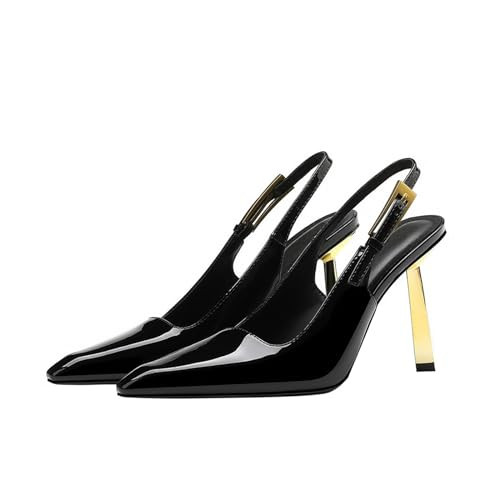 Vertundy Women's Stiletto Slingback Heels Closed Pointed Toe Party Dress Pumps | Amazon (US)