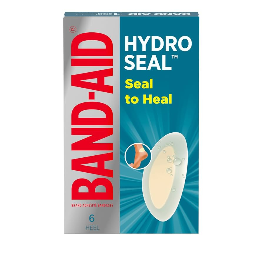 Band-Aid Brand Hydro Seal Adhesive Bandages for Heel Blisters, Waterproof Blister Pad and Hydroco... | Amazon (US)