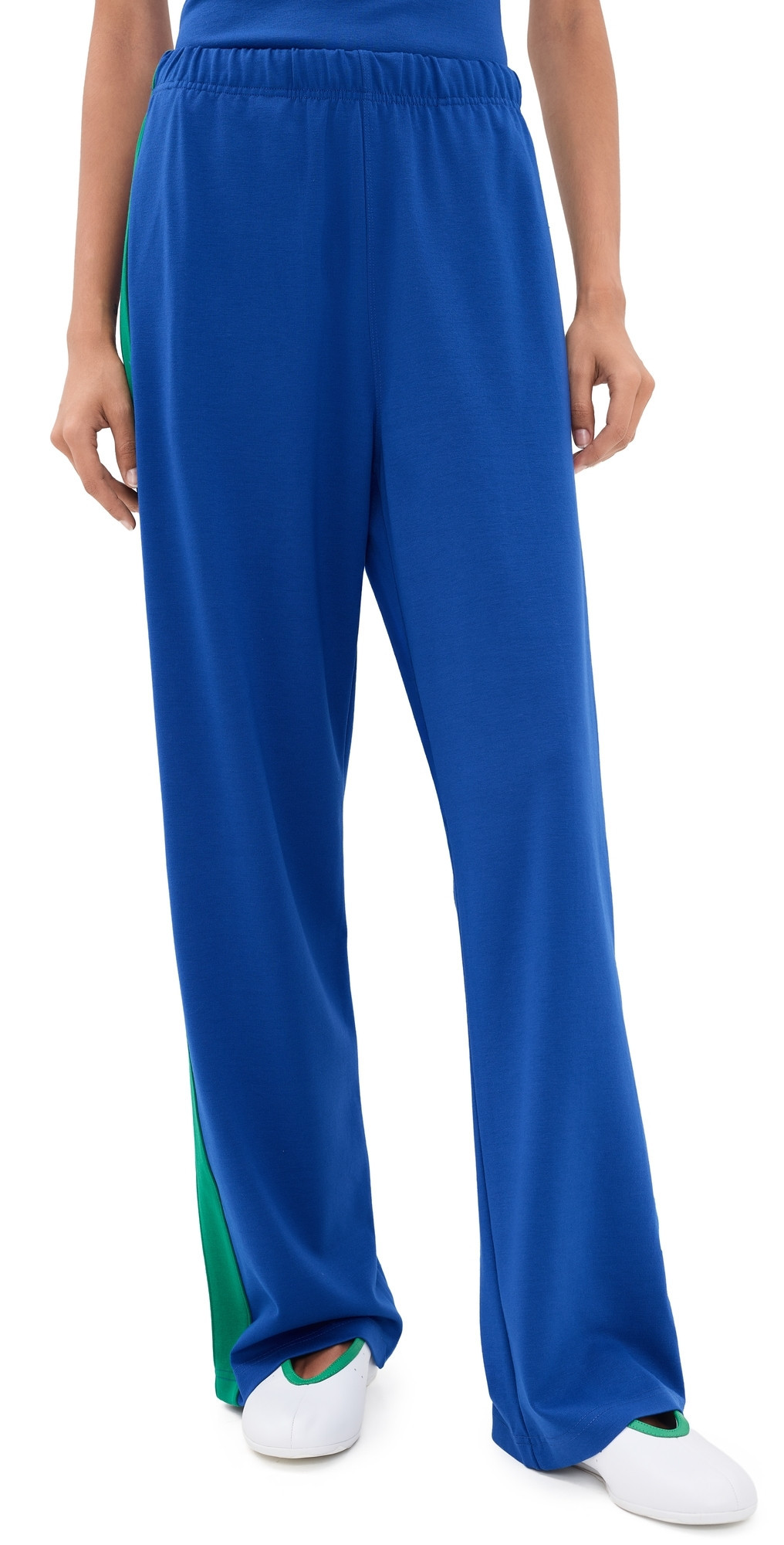 DANZY Ponte Track Pants ROYAL BLUE S | Shopbop