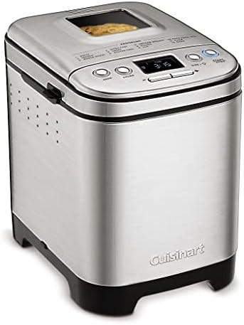 Cuisinart Bread Maker Machine, Compact and Automatic, Customizable Settings, Up to 2lb Loaves, CBK-1 | Amazon (US)