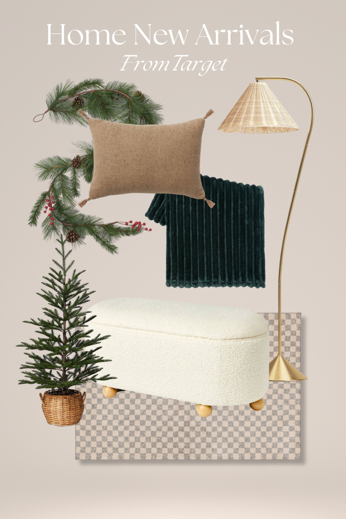 Target new home arrivals!! How cute is the checkardboard plush rug?!  All under $180!!

#LTKHoliday #LTKhome #LTKSeasonal