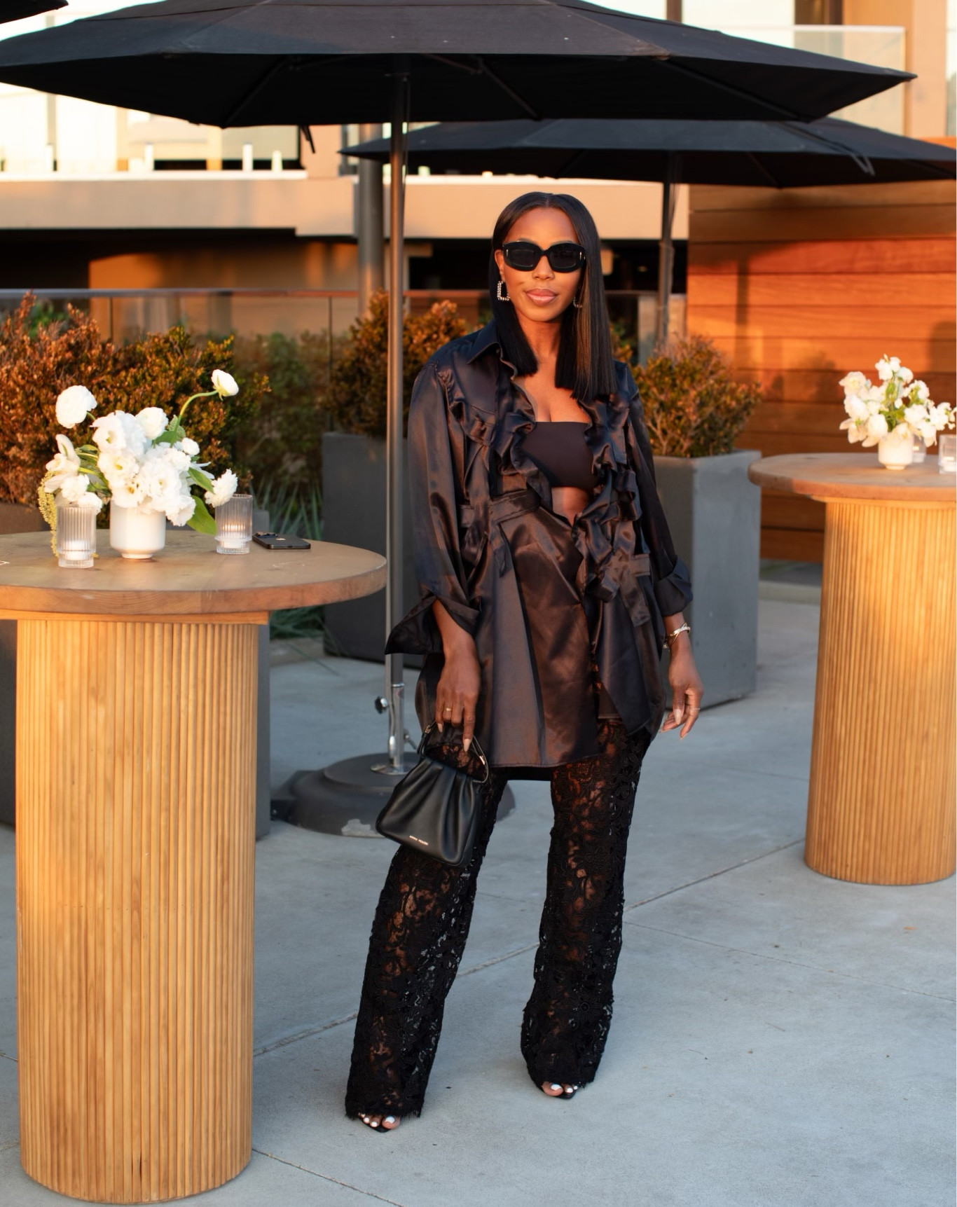 All black look for a La Mer event. Linked a couple more affordable pant options to give you a similar look.

#LTKFindsUnder50 #LTKStyleTip #LTKFindsUnder100