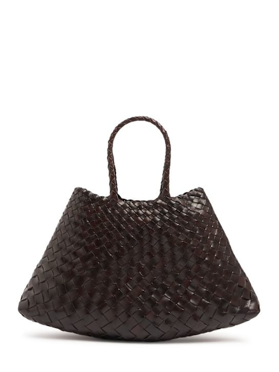 Small Santa Croce leather shoulder bag | Luisaviaroma