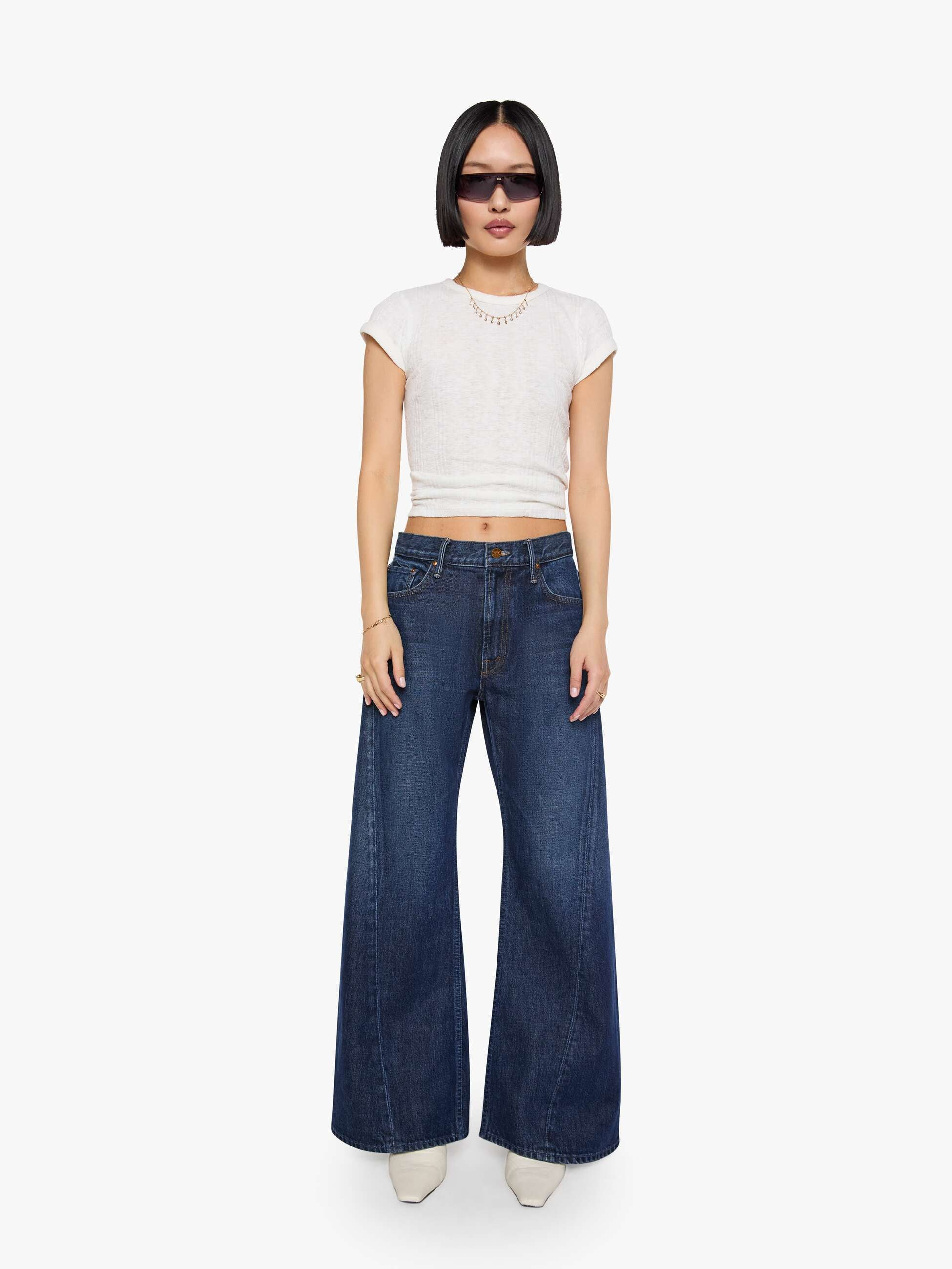 PETITES The Lil Lemon Twist - Fresh Squeezed | Mother Denim