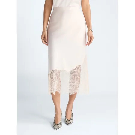 Devil Wears Prada Scoop Collection Women's and Women's Plus Maxi Lace Skirt, Sizes XS-4X | Walmart (US)