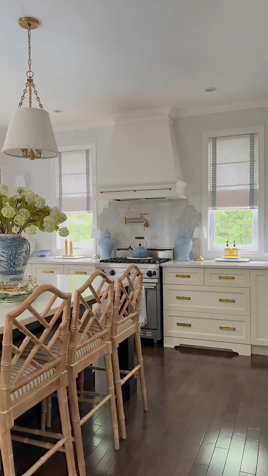 Summer kitchen refresh with @twopagescurtains! We just elevated our space with these stunning motorized roman shades and they are perfection - one touch of a button is all it takes! I love to add trim detail to create a truly custom and upscale look - these match our newly installed living room drapes (trim is G51) and the look is seamless in our home. Elegant. Sophisticated. Chic. Get your own luxe for less custom window treatments for a fraction of the cost!

💙💙💙💙
GET 20% off with my code CITRINELIVING!
💙💙💙💙

Here are the details:

Fabric: Liz Linen
Color: Beige White 1908-1
Inside mount
Motorized
Liner: Room Darkening
Large window: 52x53.125”
Small windows: 22x53.125”
Trim: G51

#LTKSeasonal #LTKHome