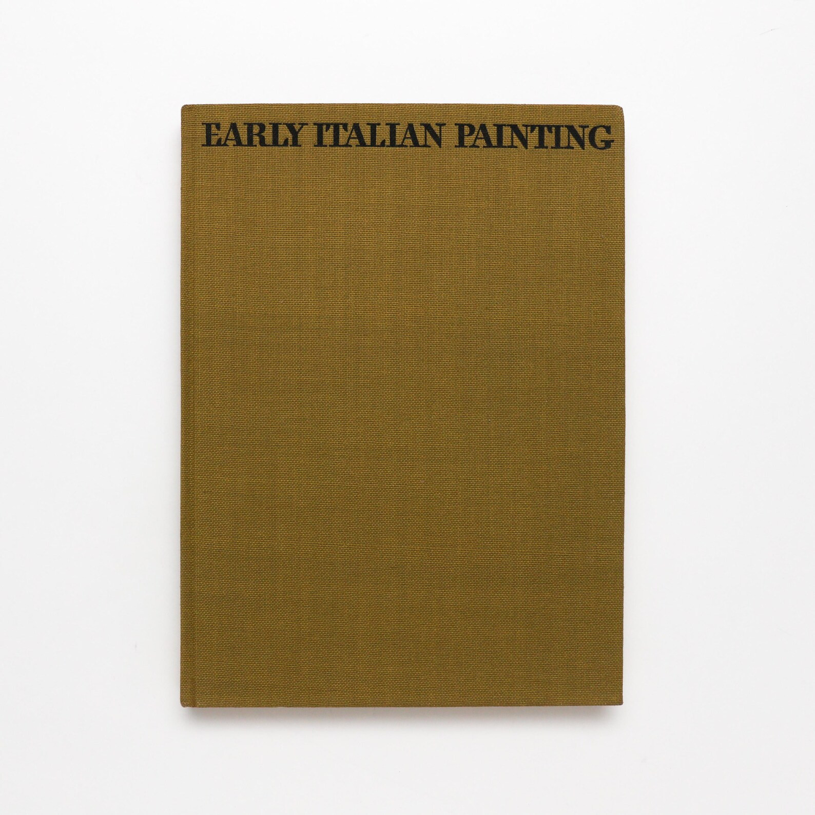 Early Italian Painting - Vintage Coffee Table Book, MCM Decor, Apartment Decor, Table Decor, Home... | Etsy (US)