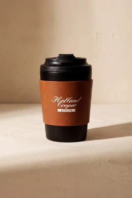 HC Coffee Cup (Black Tan) | Holland Cooper