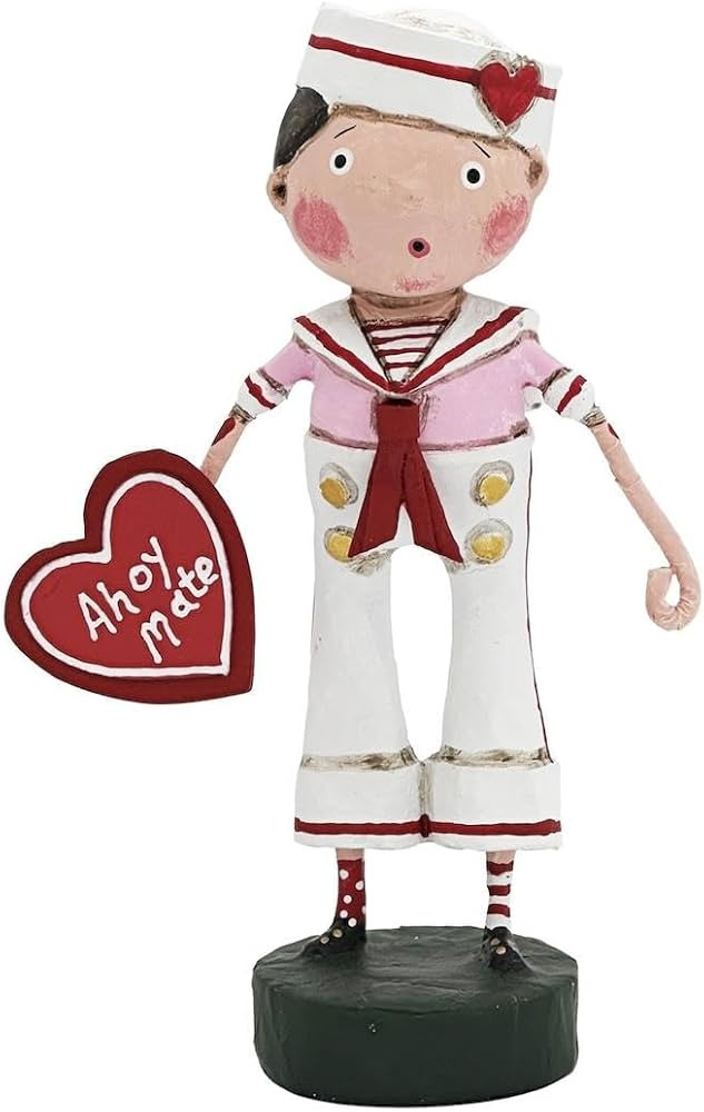 Lori Mitchell Sailor Valentine Valentine's Day 6" Figurine | Amazon (US)