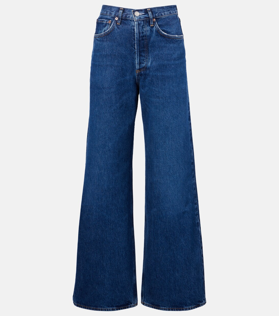 Dame Jean No Cuff high-rise wide-leg jeans | Mytheresa (US/CA)